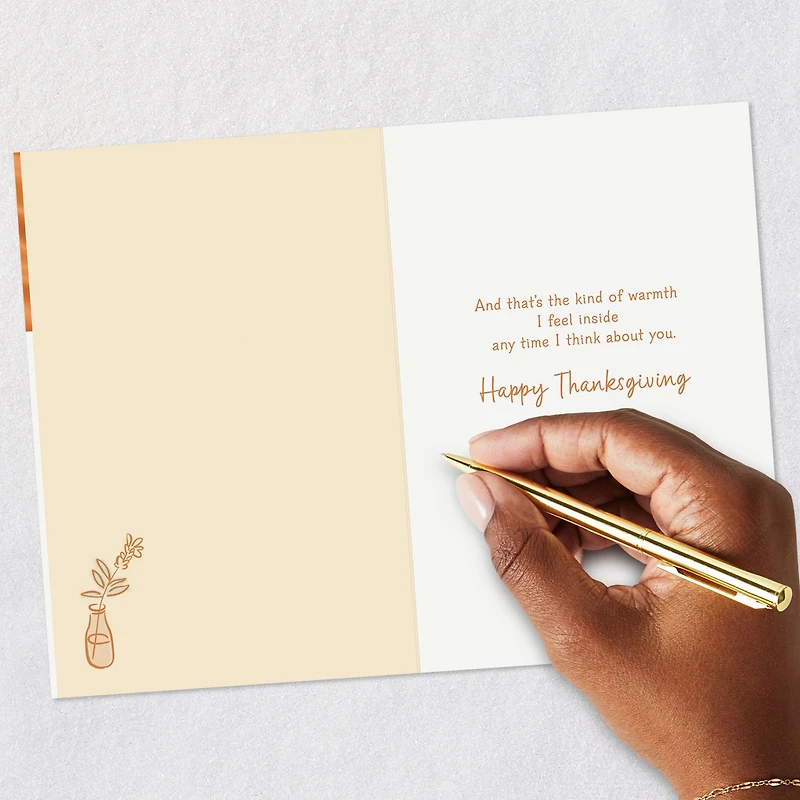 Warmth of Gratitude Thanksgiving Card for only USD 2.99 | Hallmark