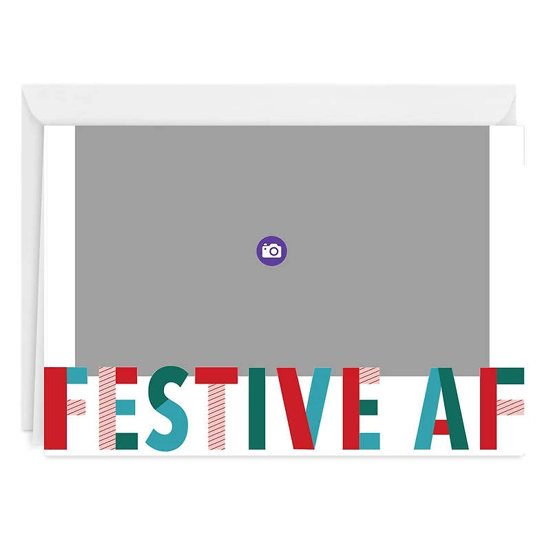 Festive AF Funny Custom Christmas Card for only USD 4.99 | Hallmark