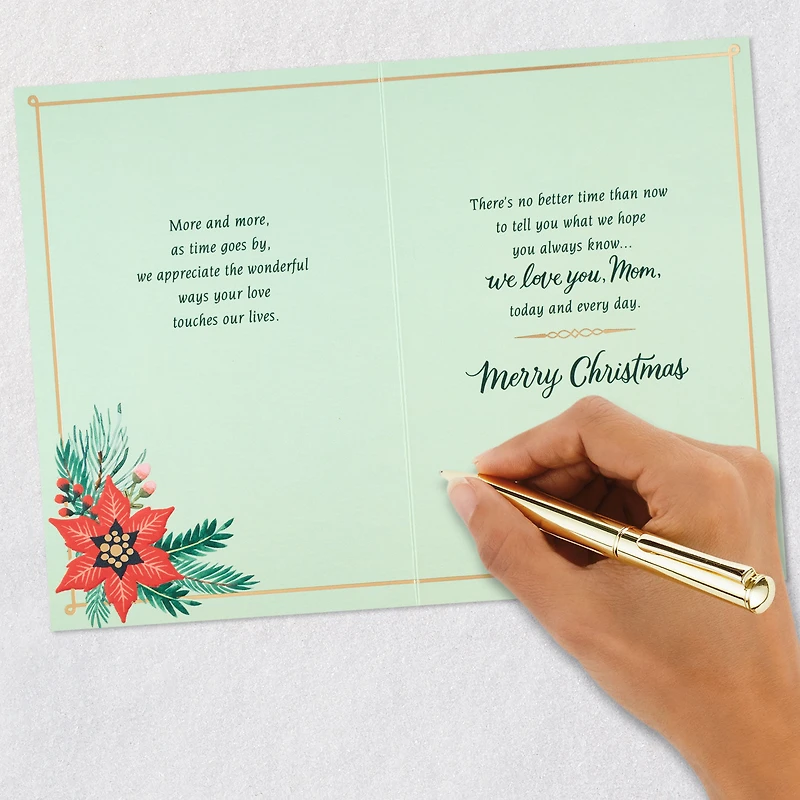 We Love You, Mom Christmas Card for only USD 5.59 | Hallmark