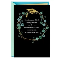 You Are an Inspiration Ph.D. Graduation Card for only USD 2.99 | Hallmark
