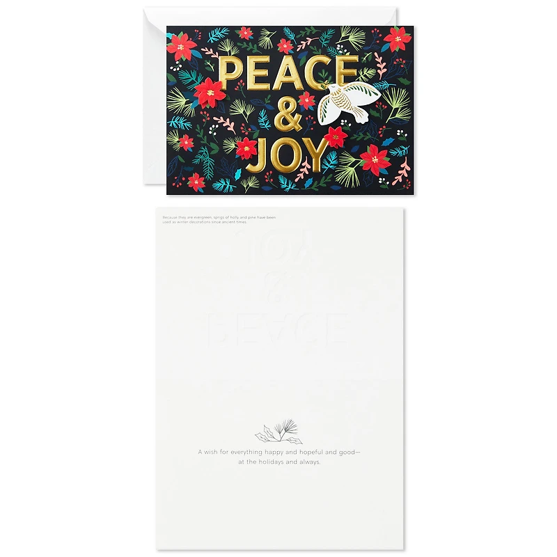 UNICEF Peace and Joy Dove Boxed Christmas Cards, Pack of 12 for only USD 20.50 | Hallmark