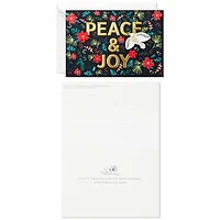 UNICEF Peace and Joy Dove Boxed Christmas Cards, Pack of 12 for only USD 20.50 | Hallmark