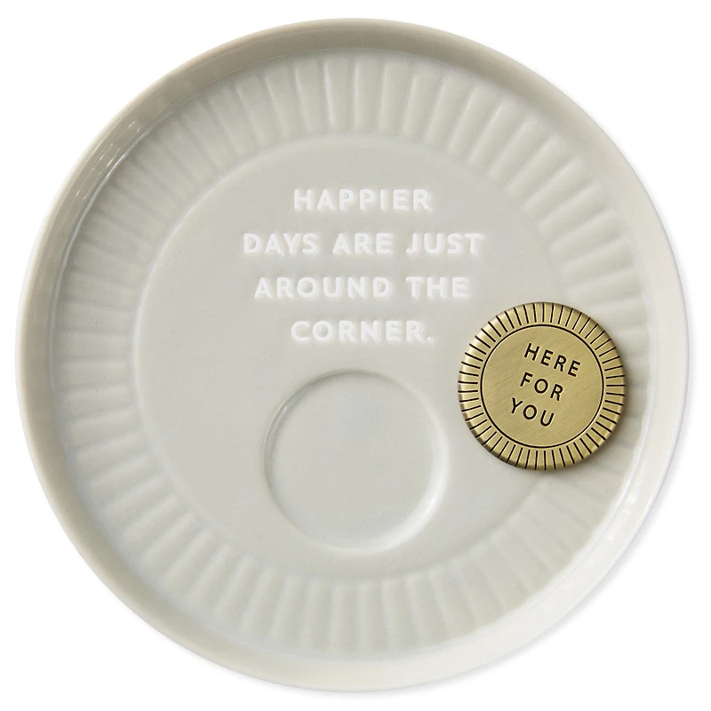 Sun and Rays Round Trinket Dish With Token for only USD 28.99 | Hallmark