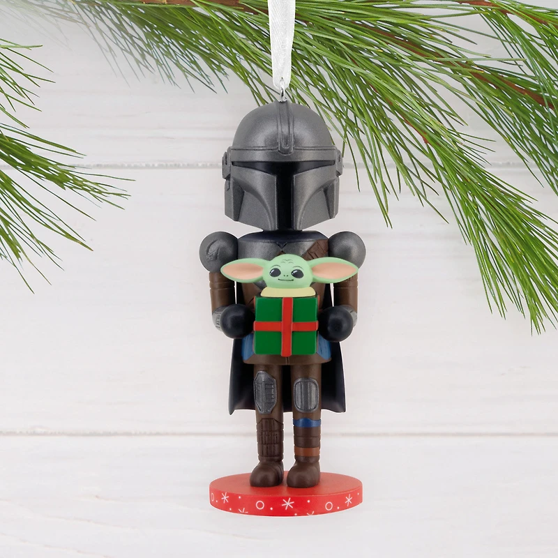 Star Wars: The Mandalorian™ and Grogu Nutcracker Hallmark Ornament for only USD 14.99 | Hallmark
