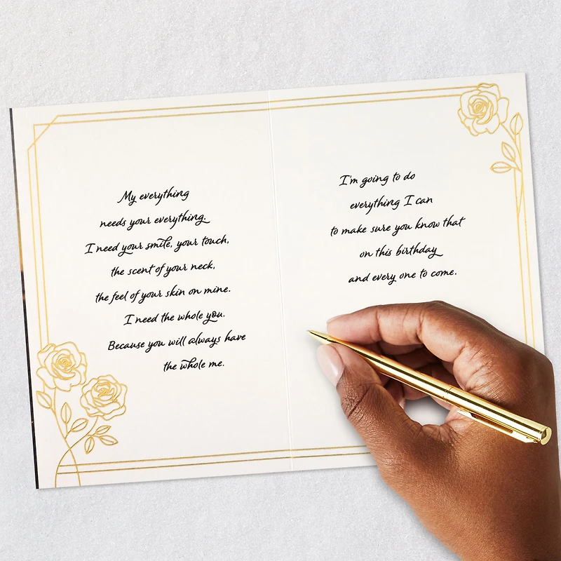 I Need the Whole You Romantic Birthday Card for only USD 5.99 | Hallmark