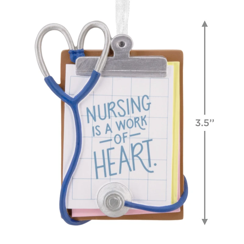 Nursing Is a Work of Heart Hallmark Ornament for only USD 14.99 | Hallmark