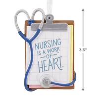 Nursing Is a Work of Heart Hallmark Ornament for only USD 14.99 | Hallmark