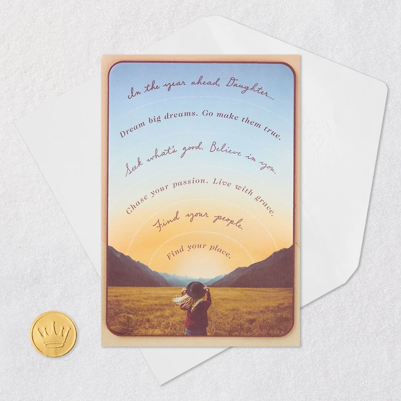 Believe in You Birthday Card for Daughter for only USD 6.59 | Hallmark