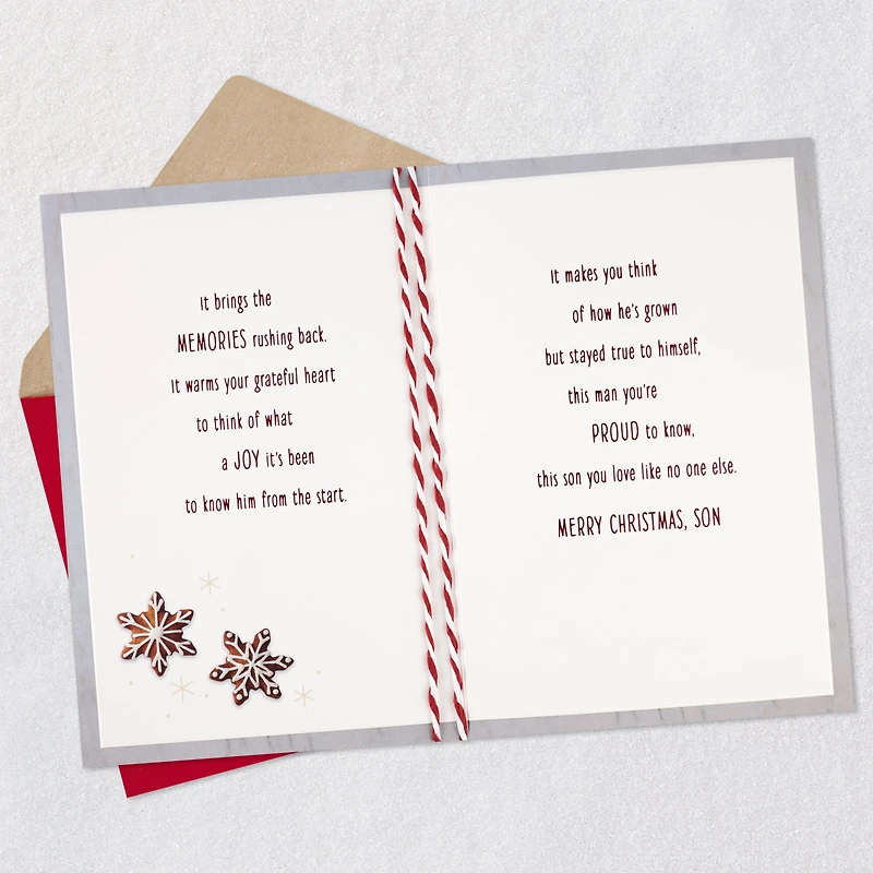 Filled With Joy, Pride and Love Christmas Card for Son for only USD 5.99 | Hallmark