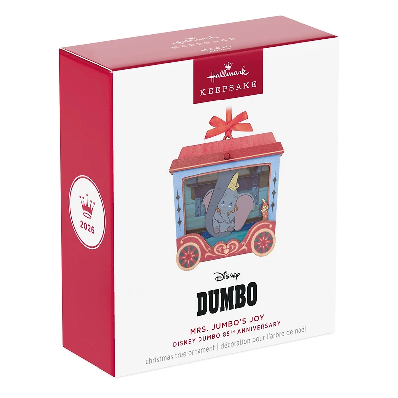 Disney Dumbo 85th Anniversary Mrs. Jumbo's Joy Papercraft Ornament With Motion for only USD 29.99 | Hallmark