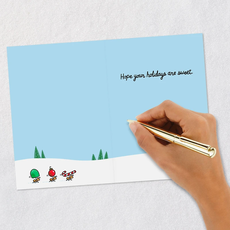 Gingerbread House With Ants Funny Christmas Card for only USD 3.99 | Hallmark
