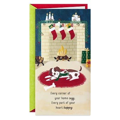 Cozy, Happy and Peaceful Money Holder Christmas Card for only USD 5.59 | Hallmark