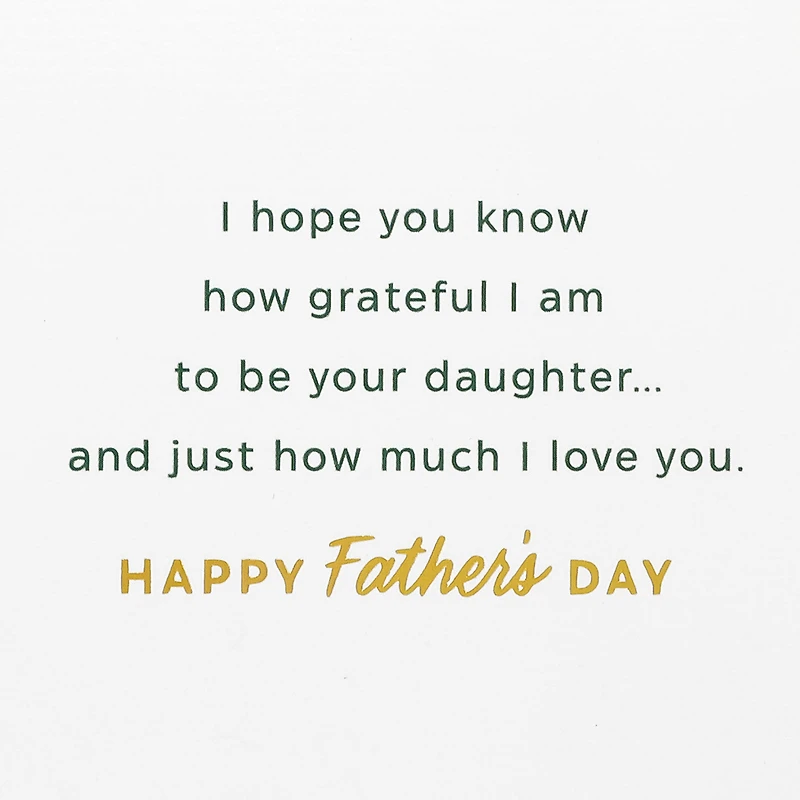 Loved and Supported Father's Day Card from Daughter for only USD 7.99 | Hallmark