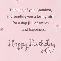 Disney Winnie the Pooh Day of Smiles Birthday Card for Grandma for only USD 5.59 | Hallmark
