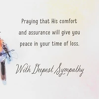The Tender Grace of Christ Religious Sympathy Card for only USD 4.99 | Hallmark