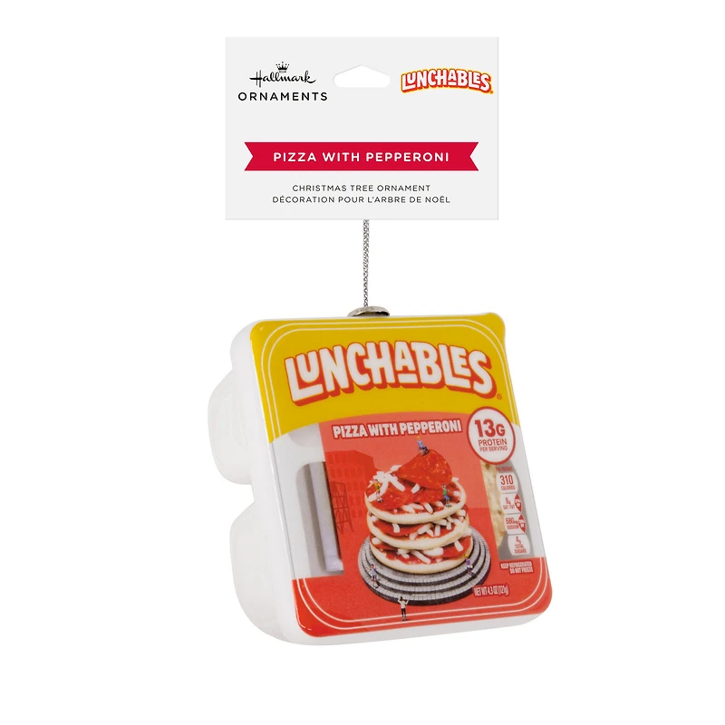 Kraft Lunchables Pizza With Pepperoni Shatterproof Hallmark Ornament for only USD 9.49 | Hallmark