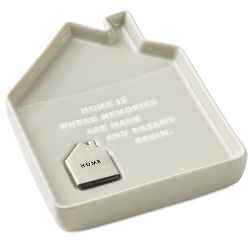 House-Shaped Trinket Dish With Token for only USD 28.99 | Hallmark