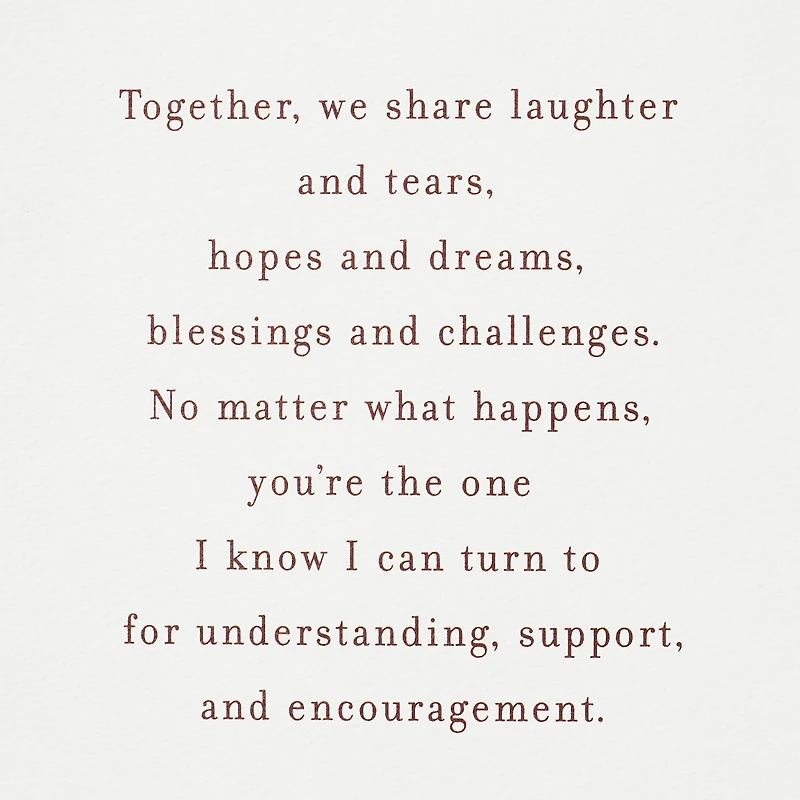 I Want You By My Side Anniversary Card for Husband for only USD 6.59 | Hallmark