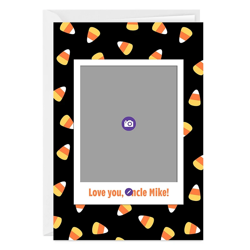 Candy Corn Frame Custom Halloween Card for only USD 4.99 | Hallmark
