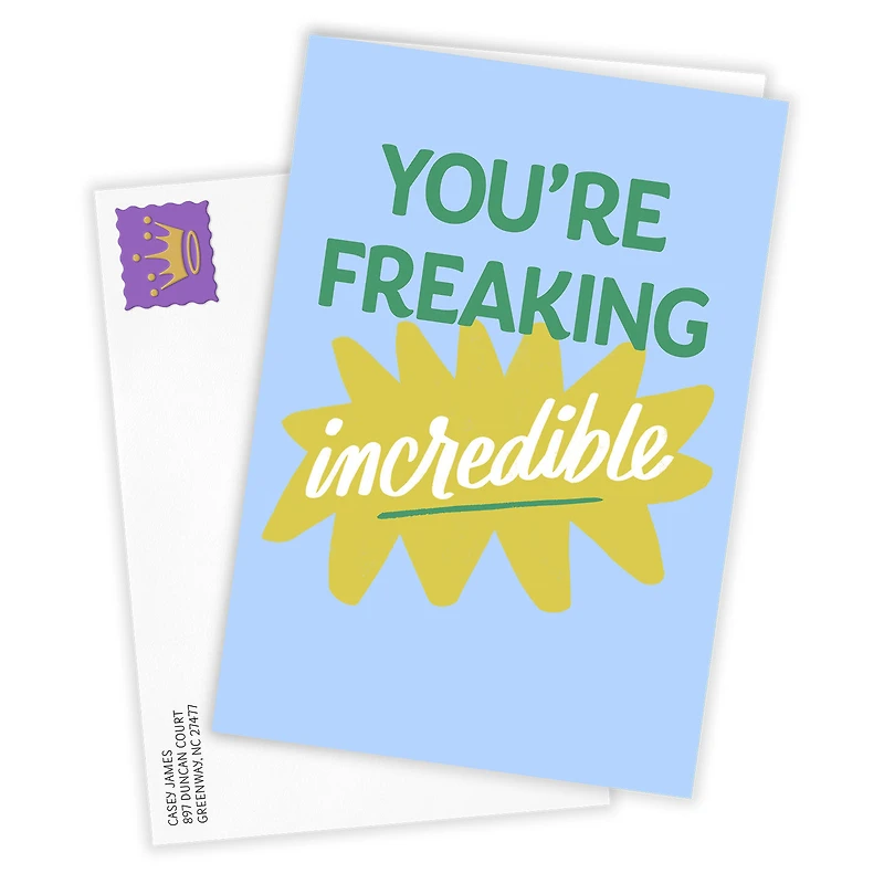 You're Freaking Incredible Custom Card for only USD 4.99 | Hallmark