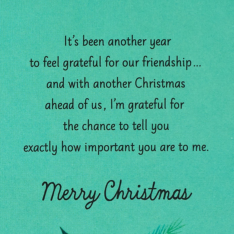 Your Friendship Is Such a Gift Christmas Card for Friend for only USD 4.99 | Hallmark