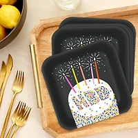 "HBD" Cake Dessert Plates, Pack of 8 for only USD 3.99 | Hallmark