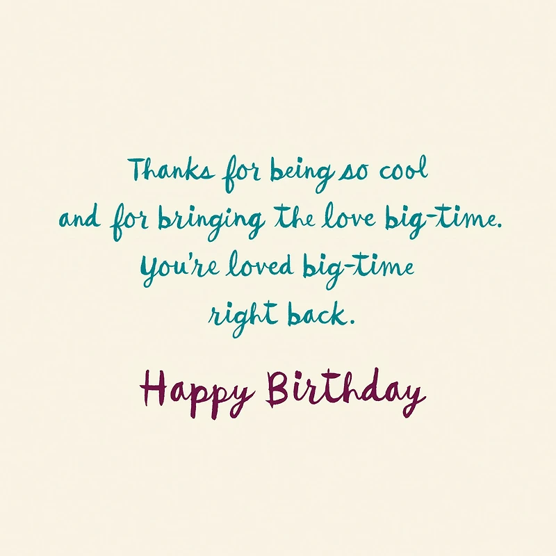 You're Loved Big-Time Birthday Card for Uncle for only USD 2.99 | Hallmark
