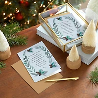 Pine Boughs on Pale Green Boxed Christmas Cards, Pack of 16 for only USD 17.49 | Hallmark