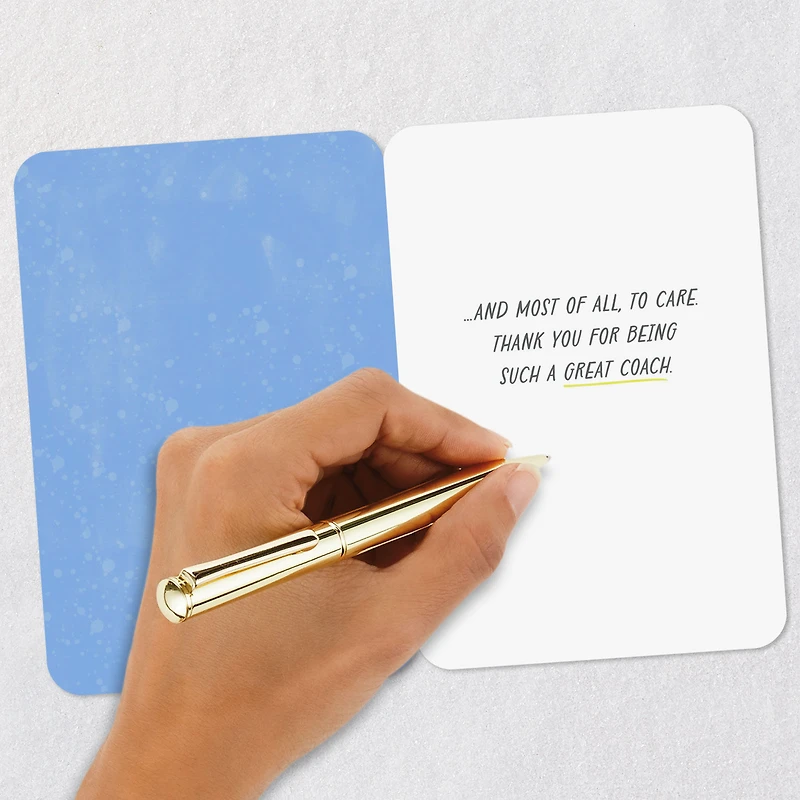 You're a Great Coach Thank You Card for only USD 2.99 | Hallmark
