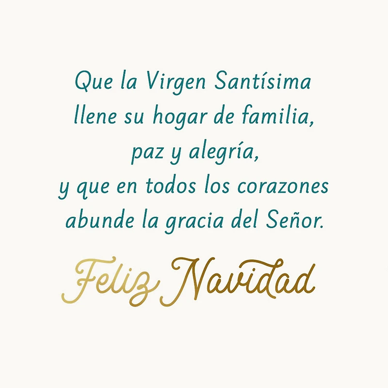 Christmas Blessings Spanish-Language Christmas Card for only USD 3.59 | Hallmark