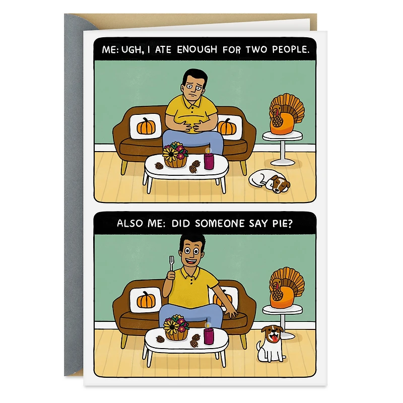 Did Someone Say Pie Funny Thanksgiving Card for only USD 3.69 | Hallmark