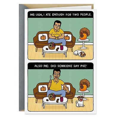 Did Someone Say Pie Funny Thanksgiving Card for only USD 3.69 | Hallmark