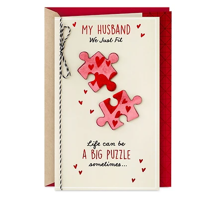 We Just Fit Valentine's Day Card for Husband for only USD 7.99 | Hallmark