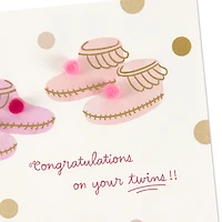 Twice the Happiness and Love New Baby Girl Card for Twin Daughters for only USD 4.59 | Hallmark