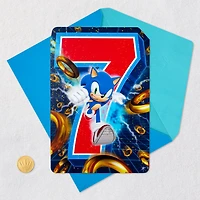 Sonic the Hedgehog™ Super Cool Musical 7th Birthday Card for only USD 5.99 | Hallmark