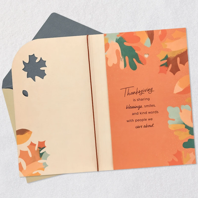 Sharing Time, Stories and Laughter Thanksgiving Card for only USD 6.99 | Hallmark