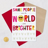 You Make the World Brighter Pop-Up Valentine's Day Card for only USD 5.99 | Hallmark