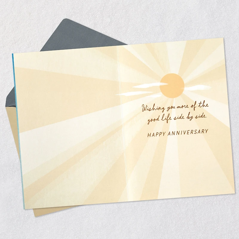 Wishing You the Good Life Side by Side Anniversary Card for only USD 4.59 | Hallmark