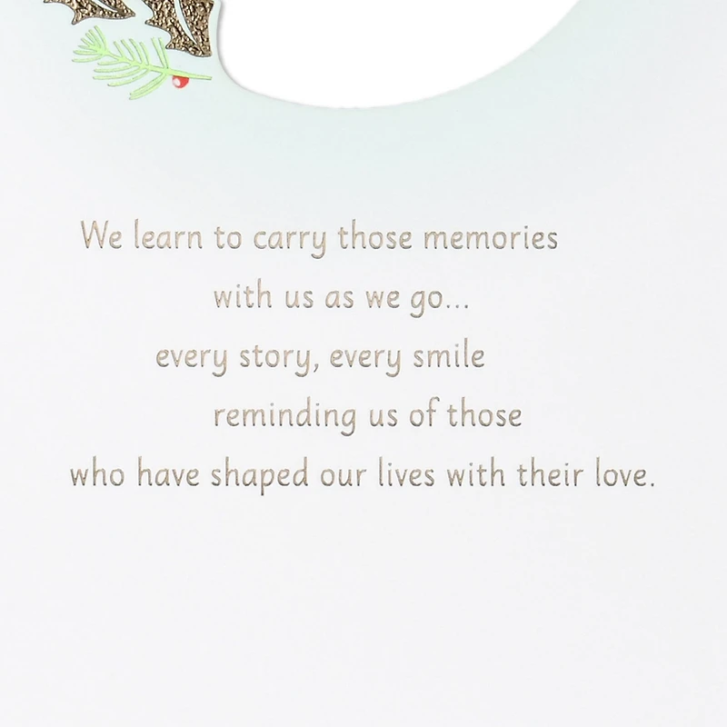 Comfort in Your Warmest Memories Christmas Sympathy Card for only USD 6.99 | Hallmark