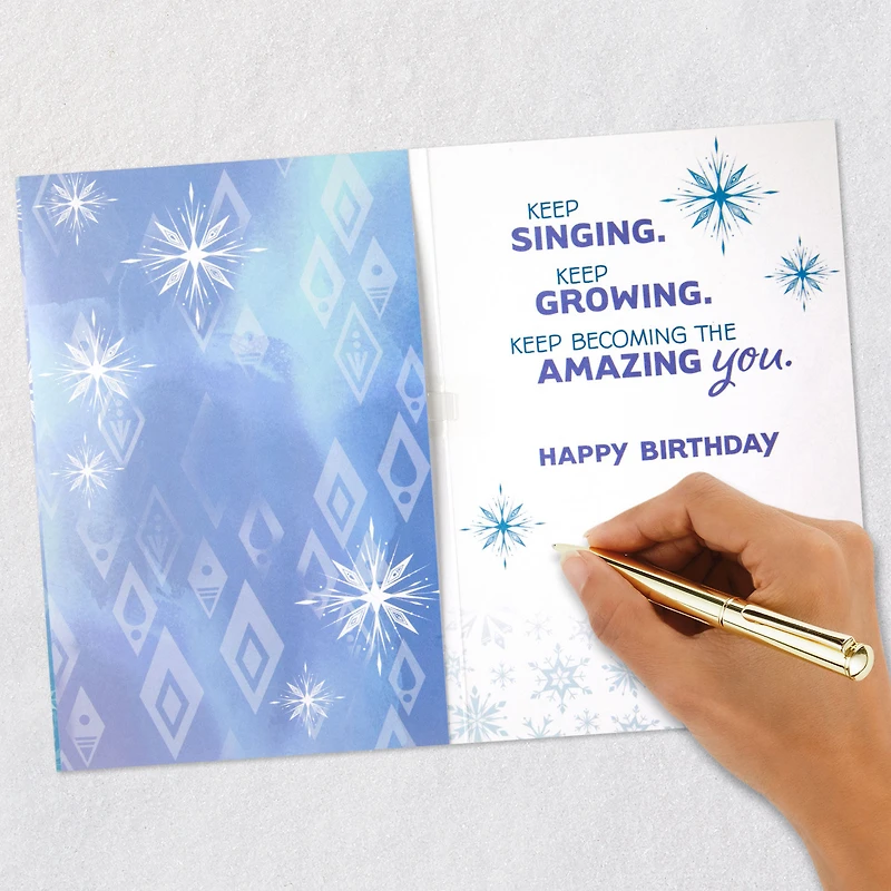 Disney Frozen 2 Elsa Sing Your Song Musical Birthday Card for Kids for only USD 5.99 | Hallmark