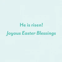 He Is Risen Religious Easter Card for only USD 0.99 | Hallmark