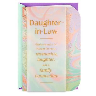 We've Shared a Lot Birthday Card for Daughter-in-Law for only USD 6.59 | Hallmark