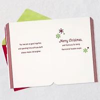 You're So Good Together Christmas Card for Son and Wife for only USD 6.99 | Hallmark