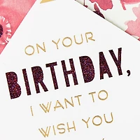 Every Kind of Happiness Pink Flowers Birthday Card for only USD 7.59 | Hallmark