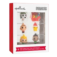 Mini Peanuts® Shatterproof Hallmark Ornaments, Set of 6 for only USD 14.99 | Hallmark