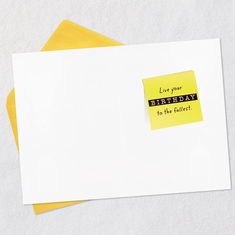 The Office Live It to the Fullest Funny Birthday Card for only USD 4.49 | Hallmark