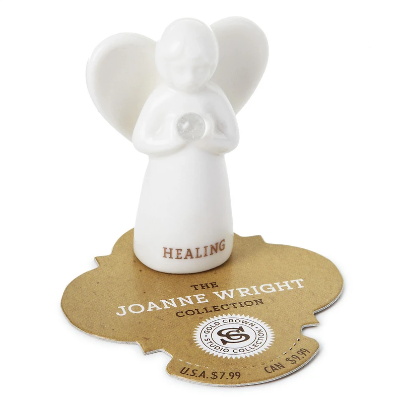 Quartz Angel of Healing Mini Angel Figurine, 2" for only USD 8.99 | Hallmark
