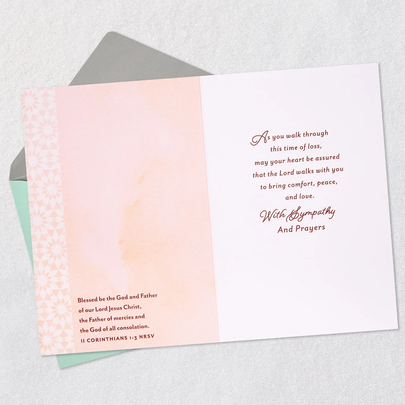 The Lord Is With You Religious Sympathy Card for Loss of Loved One for only USD 4.99 | Hallmark