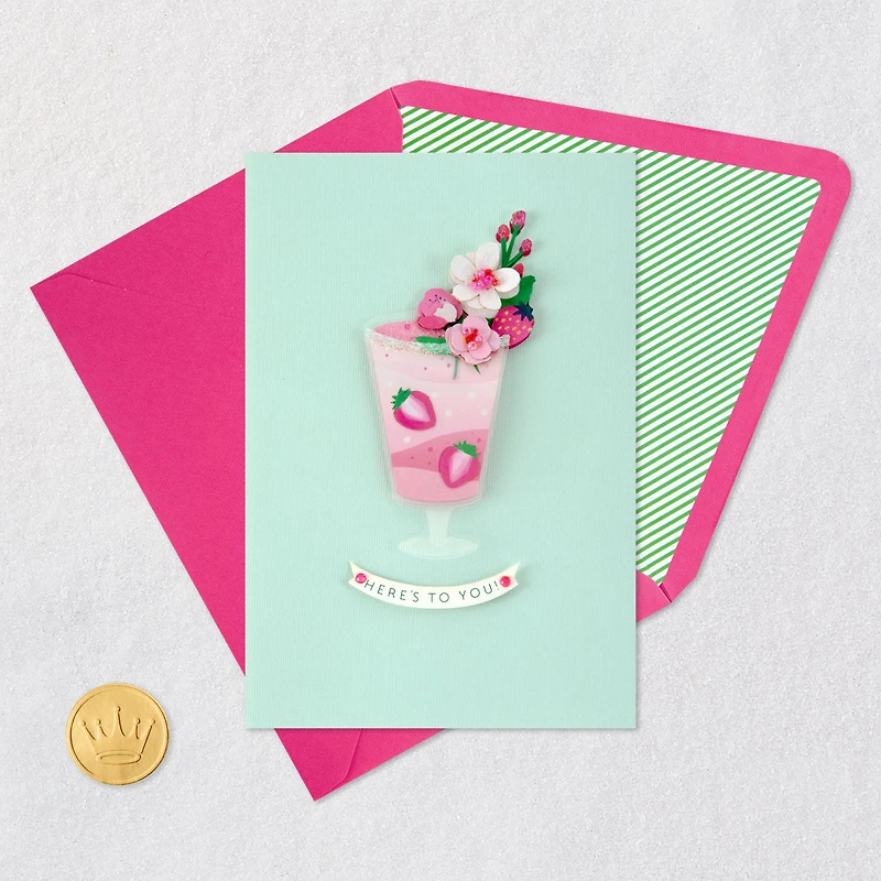 Hope Every Hour Is Happy Hour Birthday Card for only USD 8.59 | Hallmark