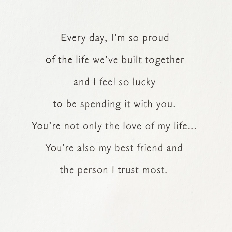 I Feel So Proud and Lucky Valentine's Day Card for Wife for only USD 6.99 | Hallmark